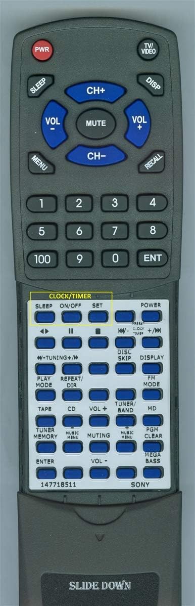 Sony Commander, Standard(Rm-Se - 1-477-185-11