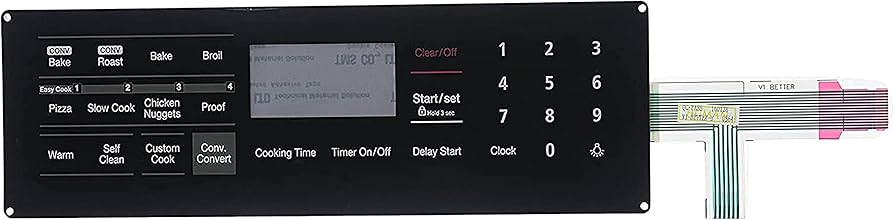 Samsung Touchpad Control Panel Membrane - Black DG34-00018A