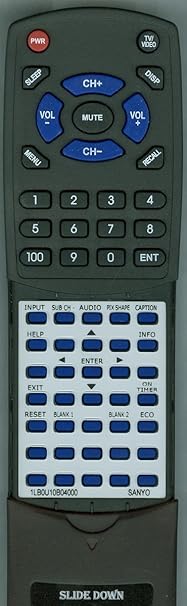 Panasonic Remote Control - 1LB0U10B04000