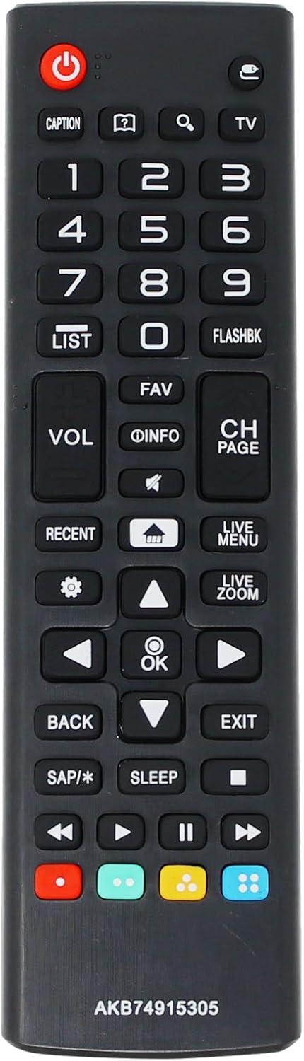 LG Remote Controller Assembly - AKB74915339