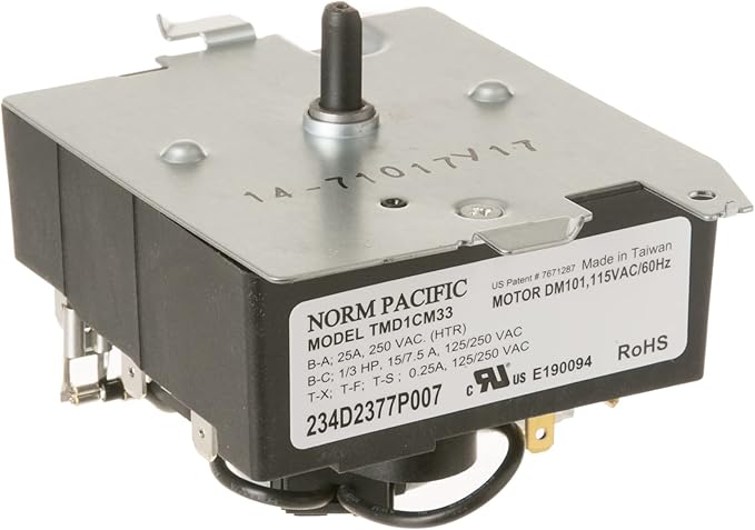 Ge HTX24GASK0WS Dryer Timer