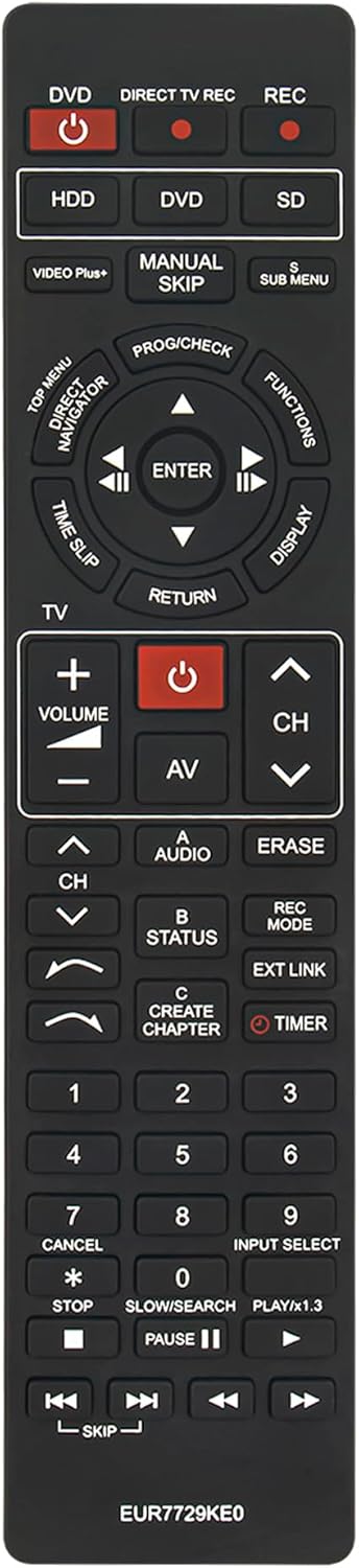 Panasonic Remote - EUR7729KB0