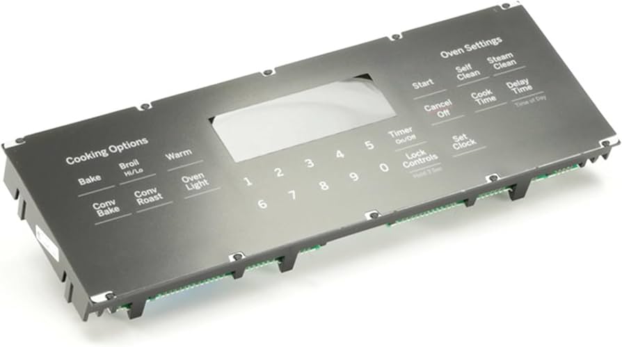GE Range Overlay and Control Board - WB27X32209