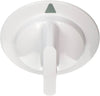 Hotpoint HTDX100GM8WW Timer Control Knob - White Genuine OEM