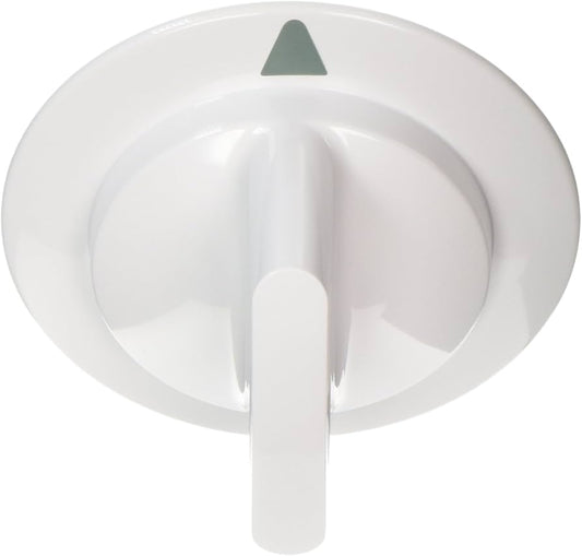 Hotpoint HTDX100GD6WW Timer Control Knob - White Genuine OEM