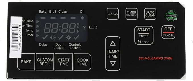 Whirlpool Clock/Electronic Control Board WP6610456