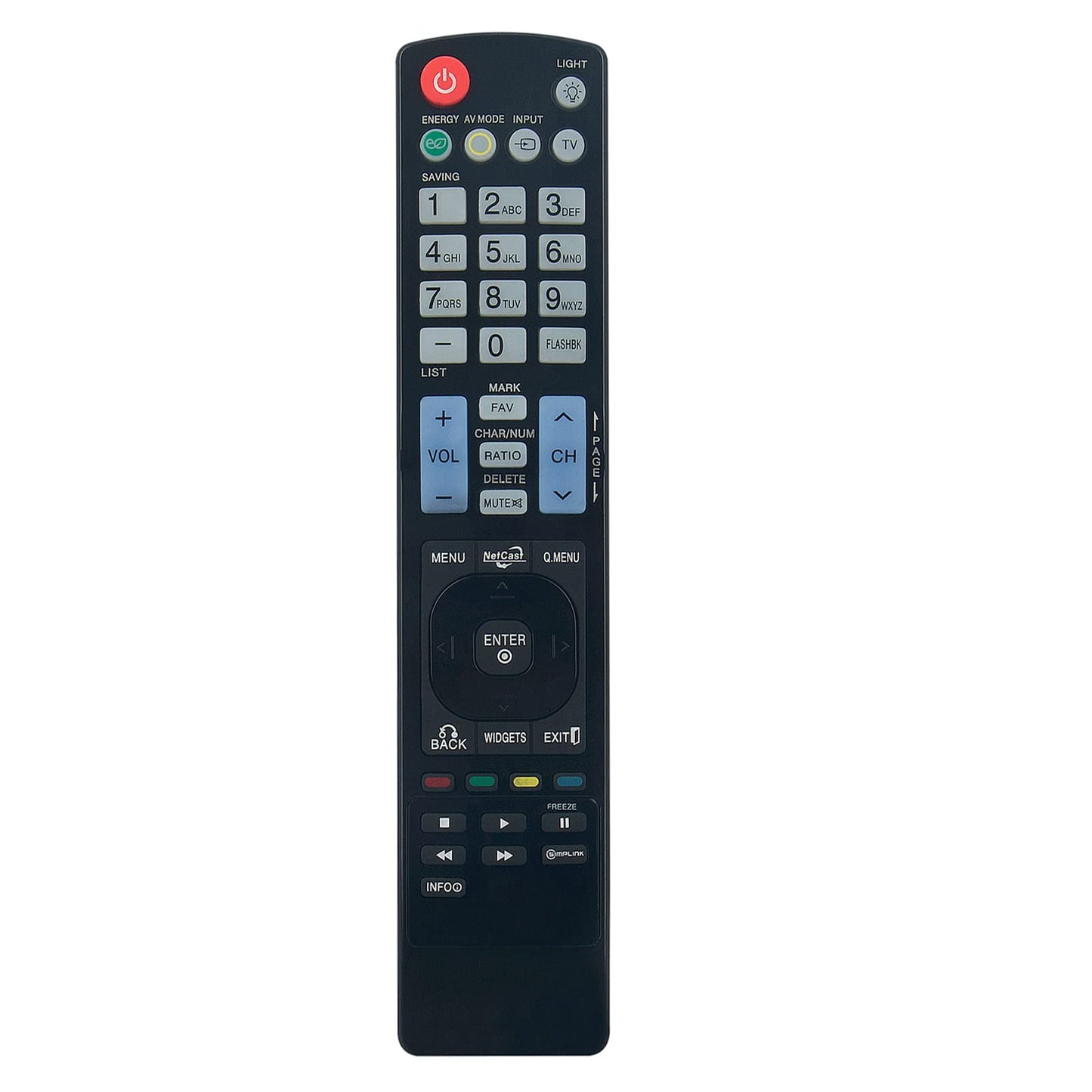 LG Part# AKB72914002 Remote Control Assembly (OEM)