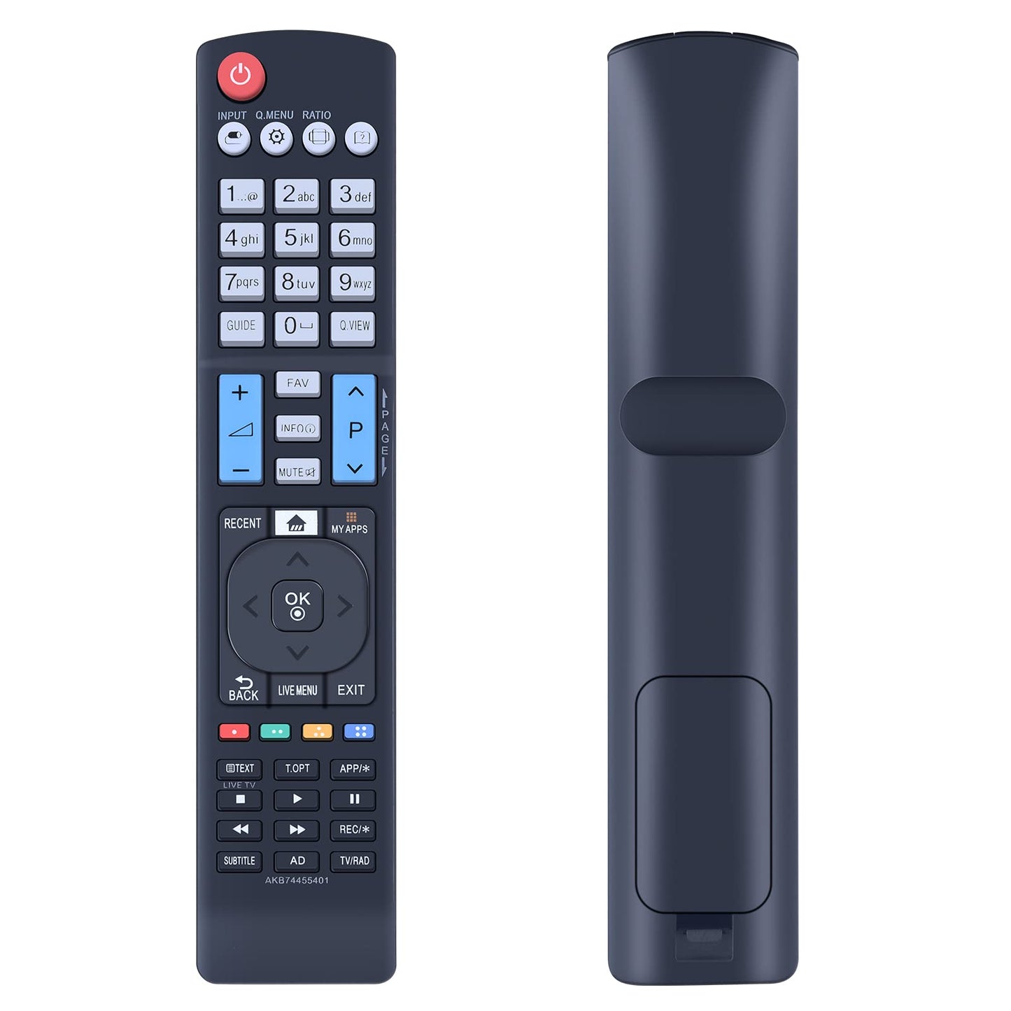LG Remote Controller Assembly - AKB74455401