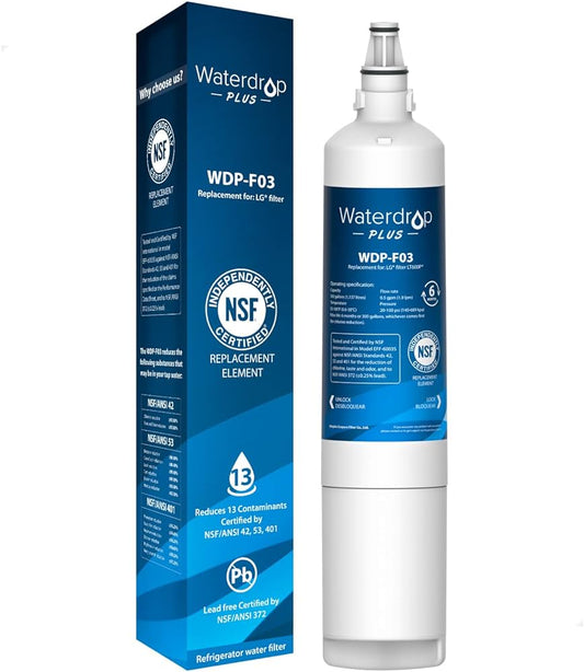 LG GRL218DSVH Lt600P Water Filter 3 Pack