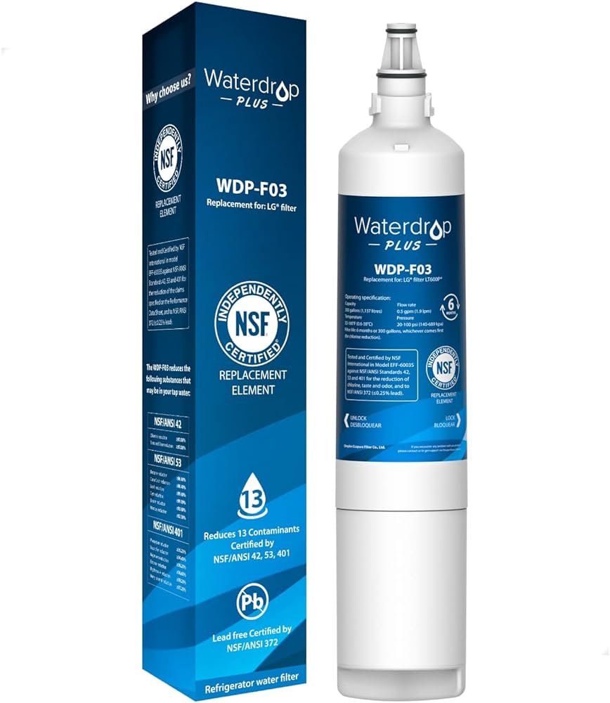 LG LRSC26944TT Lt600P Water Filter 3 Pack