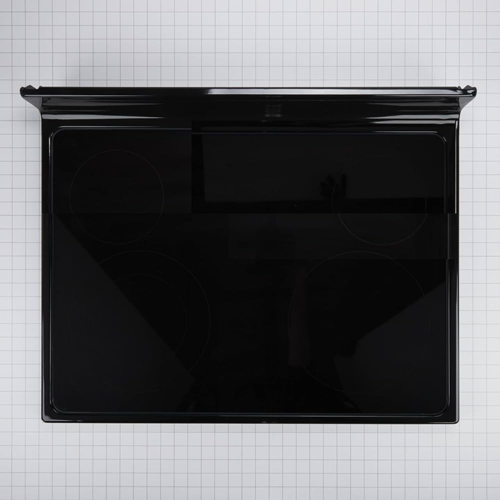Whirlpool WFE510S0AW0 Black Glass Cooktop