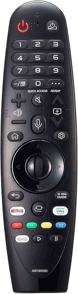 LG Remote Controller Assembly AKB75855505