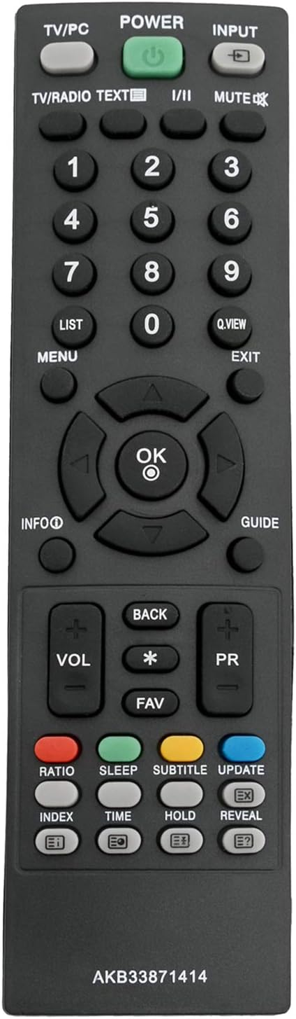 LG Remote Controller Assembly - AKB33871410