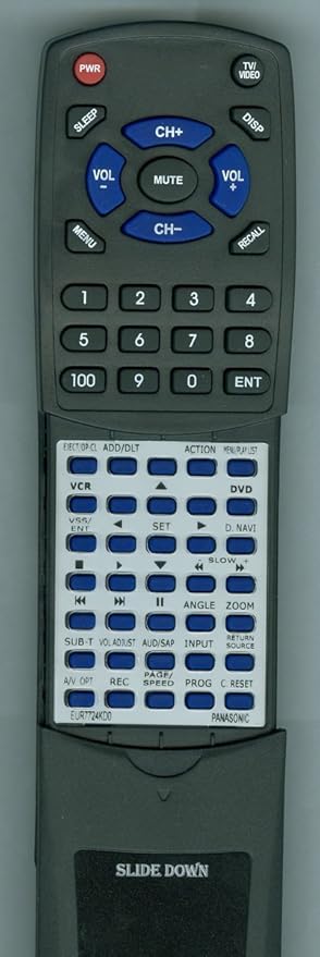 Panasonic Remote Control - EUR7724KD0