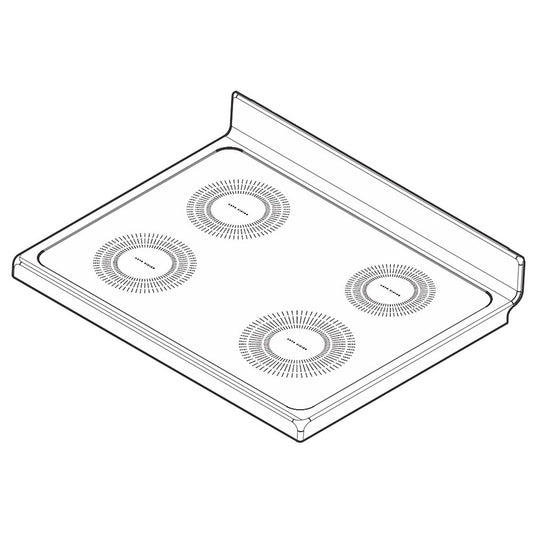 Electrolux Smooth Top,Assembly,Glass/Stee - 5304511086