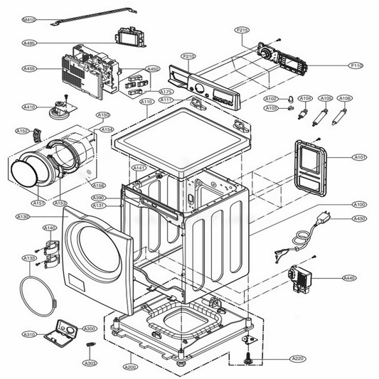 LG Washer Bush - 4830ER4004A