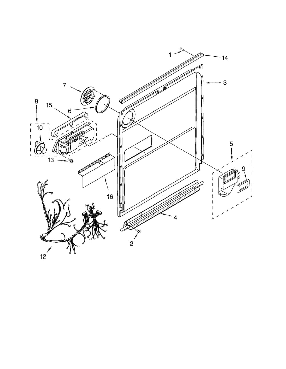 Whirlpool Dishwasher  Air Diverter WP8268937