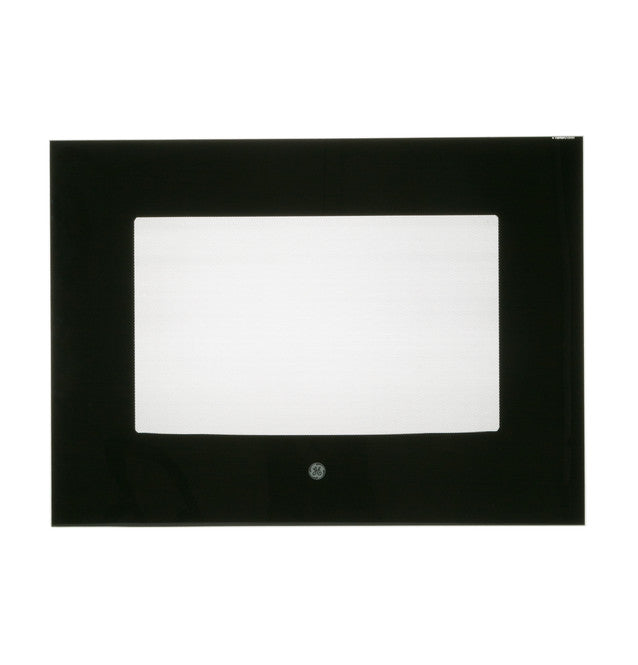 GE Cooking Product Outer Door Glass (Black) - WB56T10353
