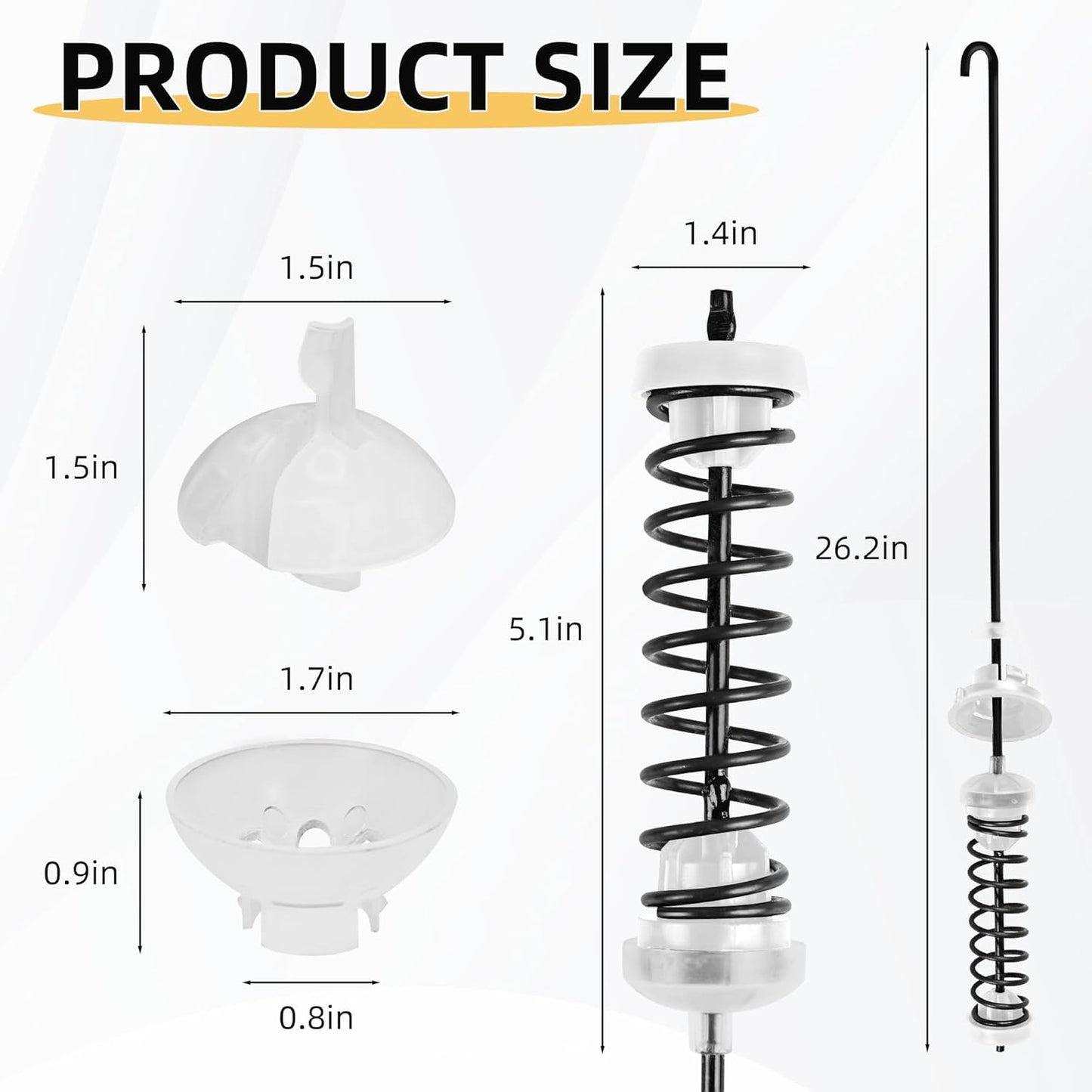 Amana Washer Suspension Rod – NTW4516FW3