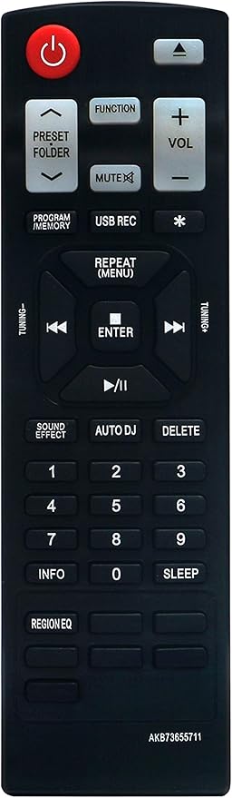 Lg Remote Controller Assembly - AKB73655711