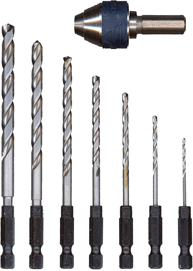 Bosch Tools Cc2110 9 Pc. Chuck & Drill Bit - CC2110