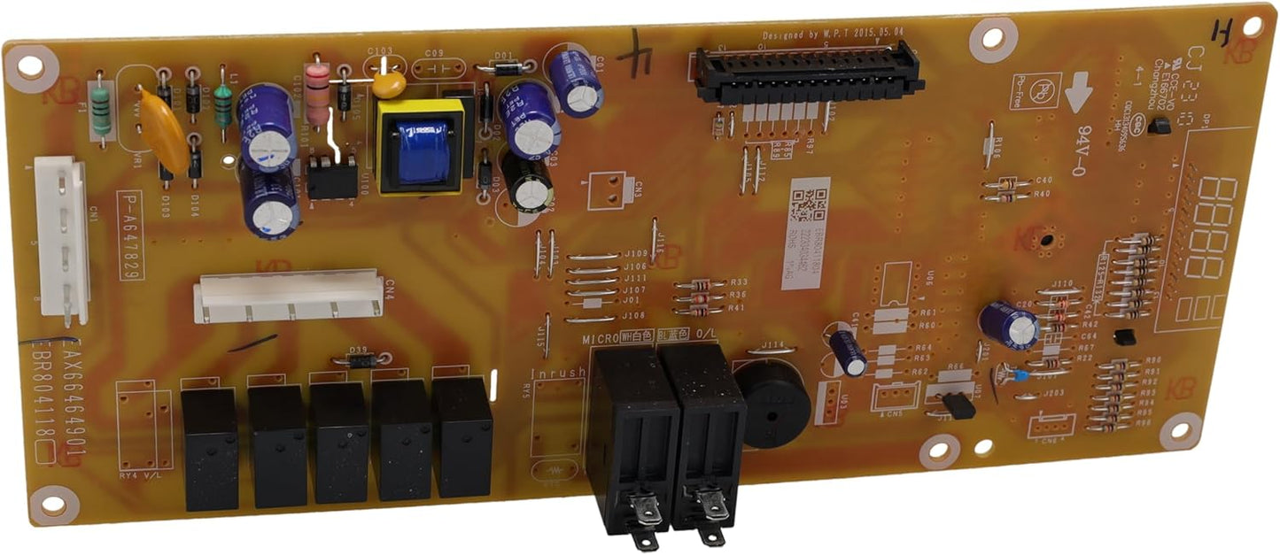 GE Microwave Control Board (White LED) – WB27X29801