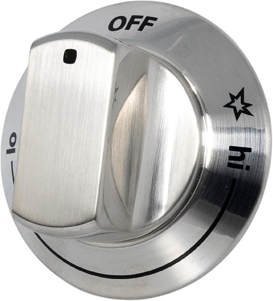 Electrolux E36GC76PRS2 Range Surface Burner Control Knob (Stainless)