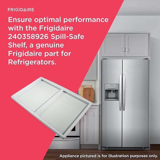 Frigidaire Refrigerator Spill Safe Shelf Upper – 240358926