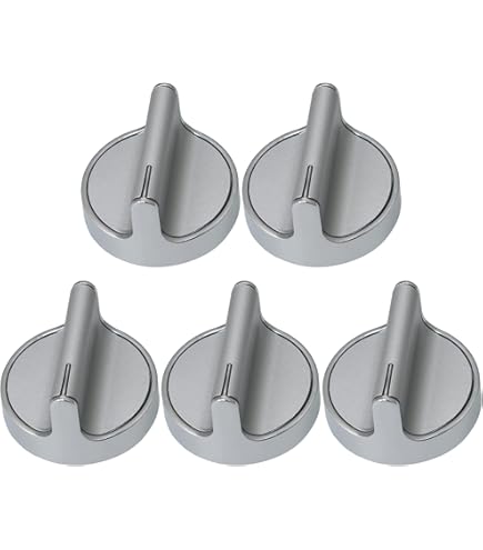 Whirlpool Cooktop Burner Knob Set WCG51US0DB00