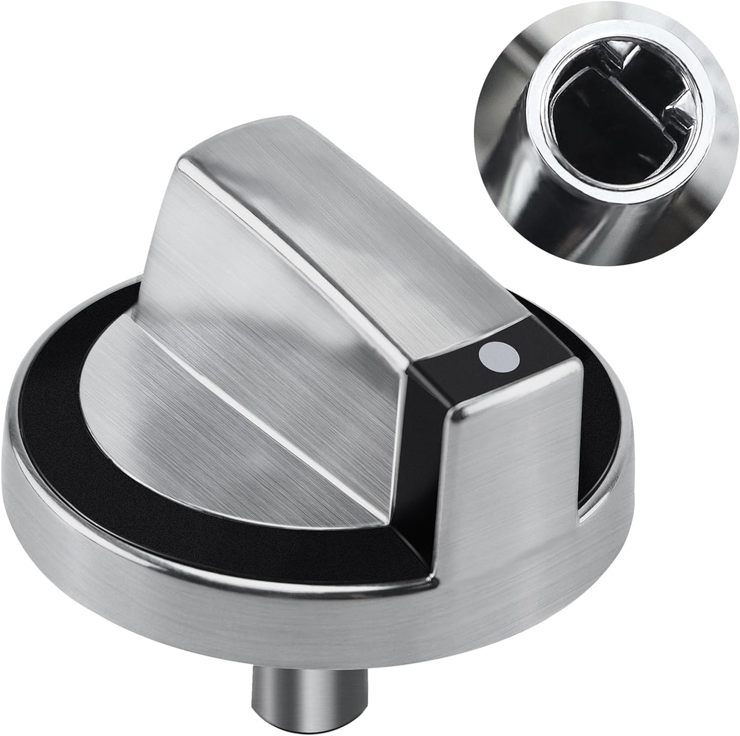 Whirlpool Range - Oven/Stove Control Knob - Stainless WEG515S0FS2