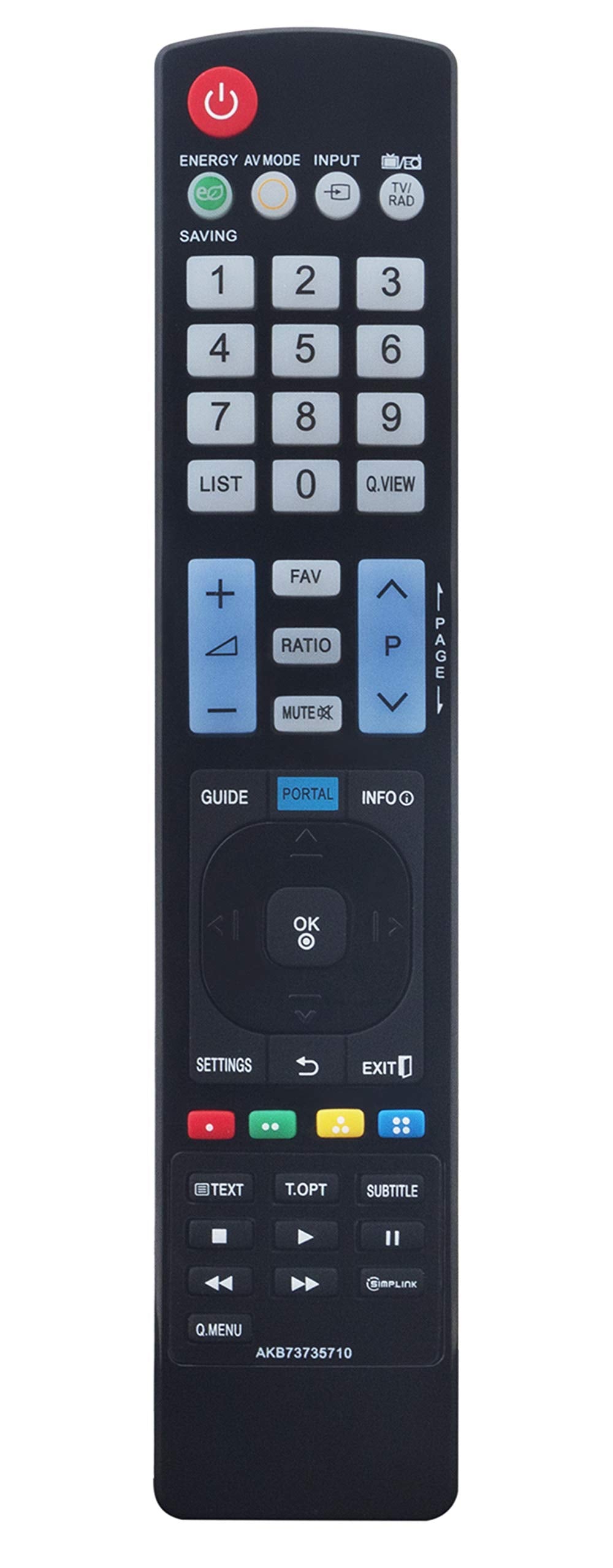 LG Remote Controller Assembly - AKB73735710