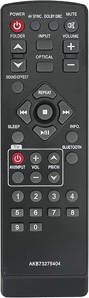 LG Remote Controller Assembly - AKB73275404