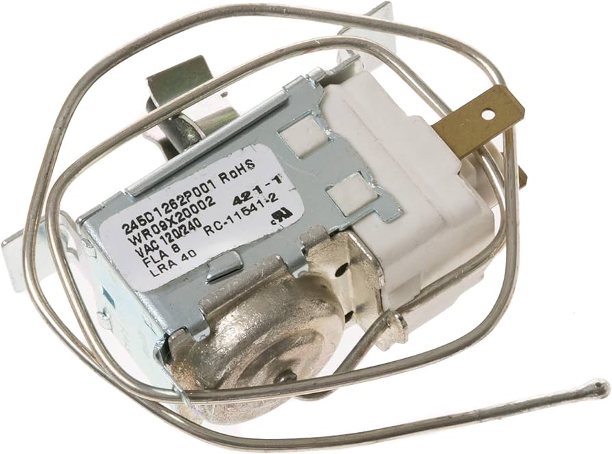 GE Refrigerator and Freezer Temperature Control Thermostat WR09X20002