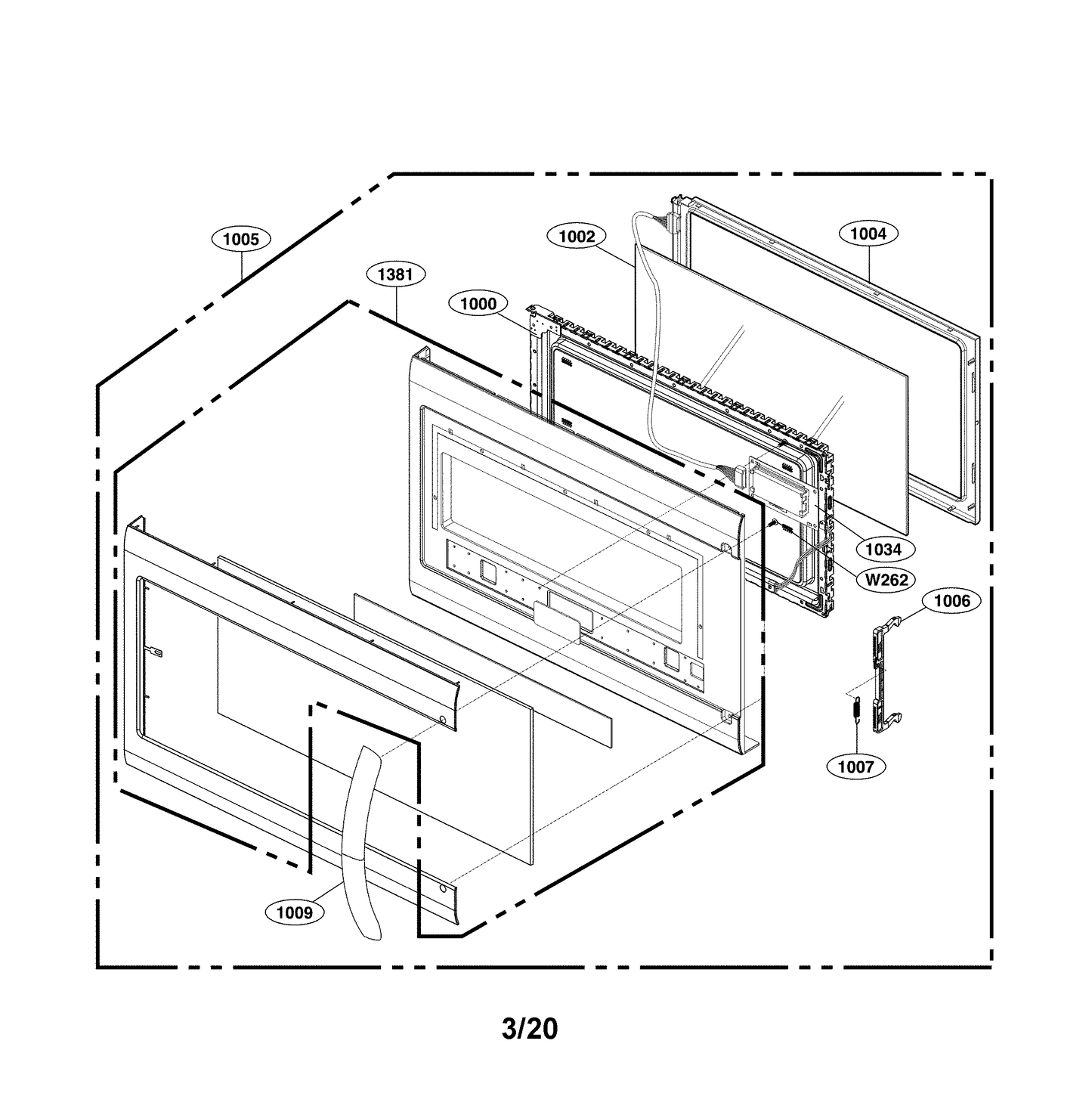 LG Grease Filter 5230W1A012G