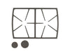 Dacor Part# 72467SB Extended Burner Grate Pack (OEM)