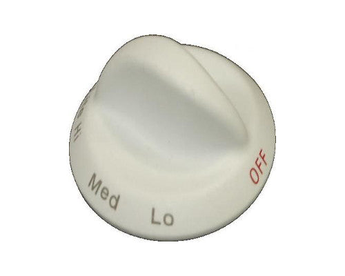 Whirlpool Part# 74006142 Valve Knob (OEM) White