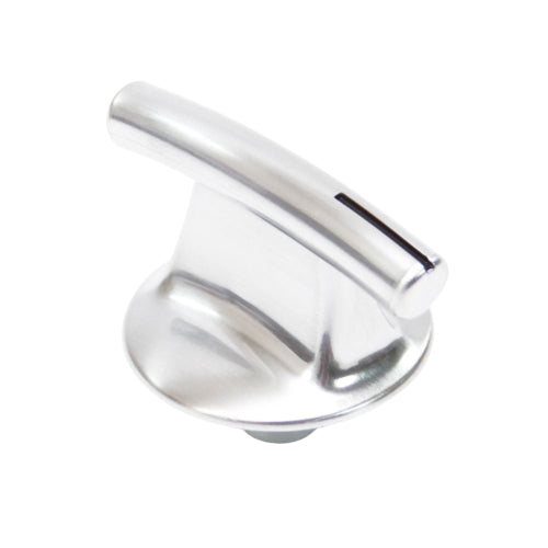 Whirlpool Part# 74007918 Chrome Burner Knob  - Genuine OEM