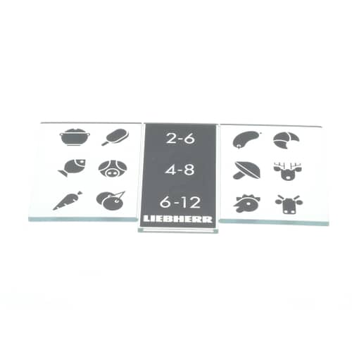 Liebherr Freezer Drawer Label - 742883800