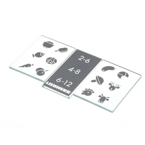 Liebherr Freezer Drawer Label - 742883800