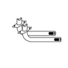 Dacor Part# 76402 Faucet (OEM)