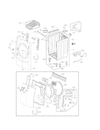 LG Part# ADC75446403 Door Assembly - Genuine OEM