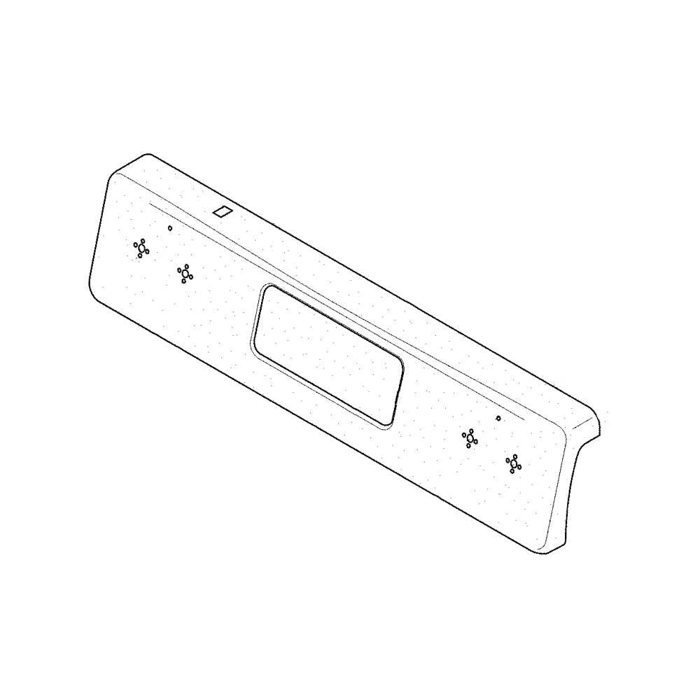 Electrolux Panel,Backguard,Black - 807152223