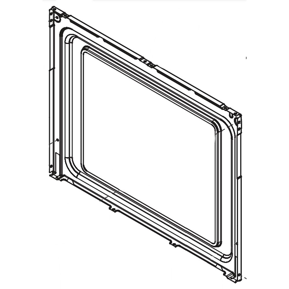 Electrolux Liner,Oven Door,Black - 808474614