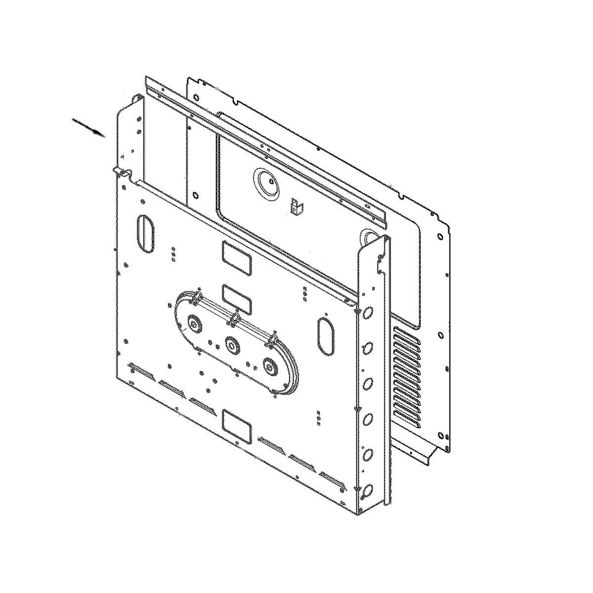Electrolux Panel,Main Back - 809146002