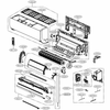 LG Part# MFH62983601 Horizontal Louver - Genuine OEM