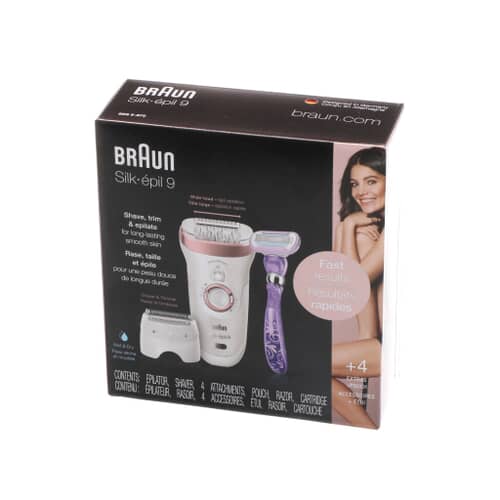 Braun Part# 81710111 Silk-epil 9 with Venus Razor - Genuine OEM
