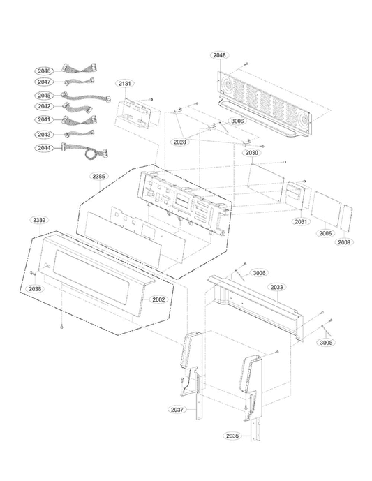 LG Part# AGM73570606 Parts Assembly - Genuine OEM