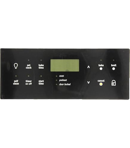 Frigidaire Electric Range - Oven/Stove Touchpad/Display Overlay (Black) DGEF3041KFH