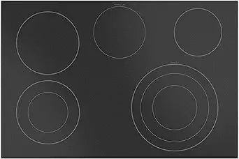 GE Main Glass Cooktop - Black WB62X31946