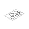 Dacor Part# 82165W Glass Assembly - Genuine OEM
